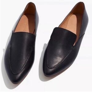 Madewell Black Leather Women's Flats